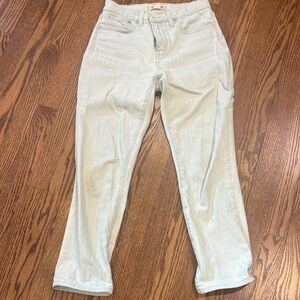 Madewell Soft Blue Perfect Vintage Straight Leg Jeans